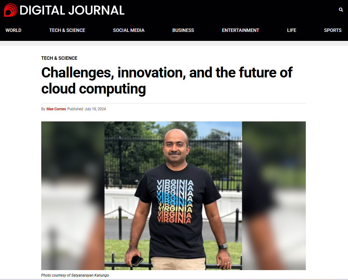 Article: Challenges, innovation, and the future of cloud computing