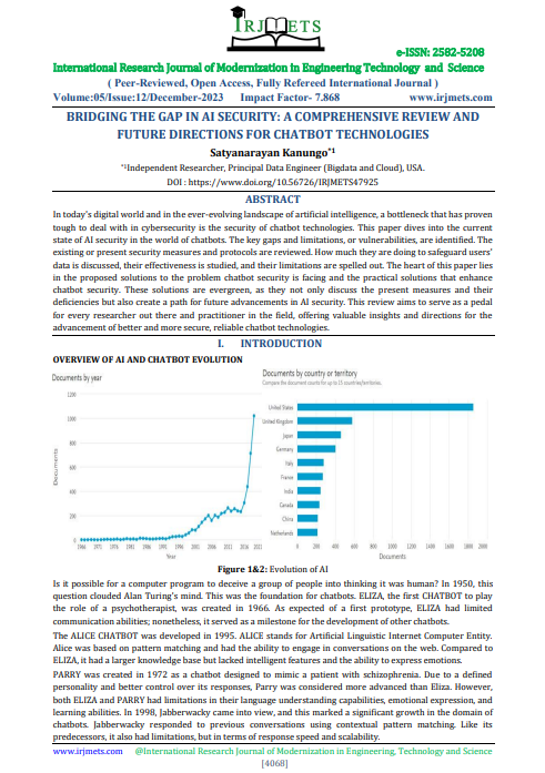 Article: Bridging the Gap in AI Security: A Comprehensive Review and Future Directions for Chatbot Technologies